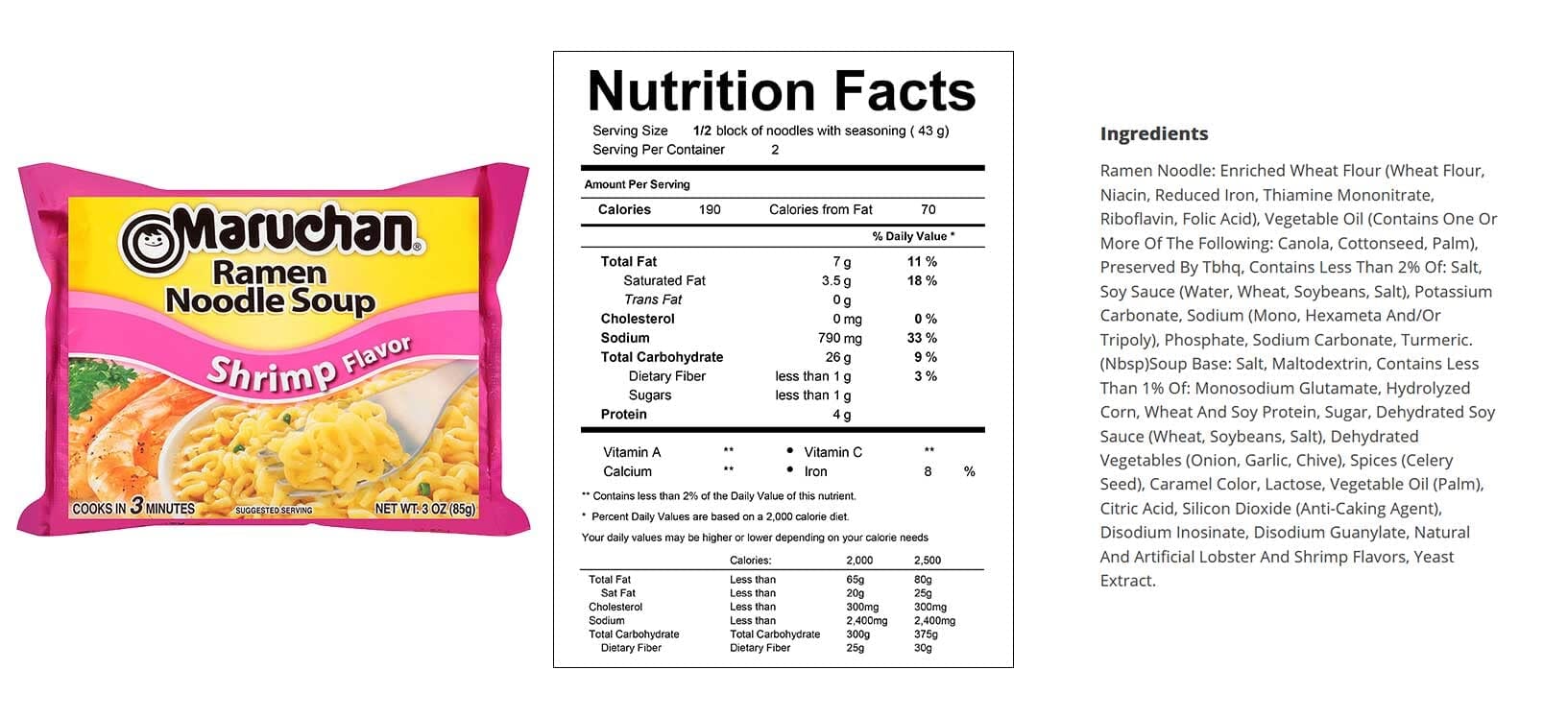 Maruchan Ramen Noodle Soup Variety, 6 Flavors, 3 Ounce, 2 Packages each Flavor, Total 12 Packages (Chicken, Shrimp, Beef, Pork, Roast Chicken, Roast Beef)