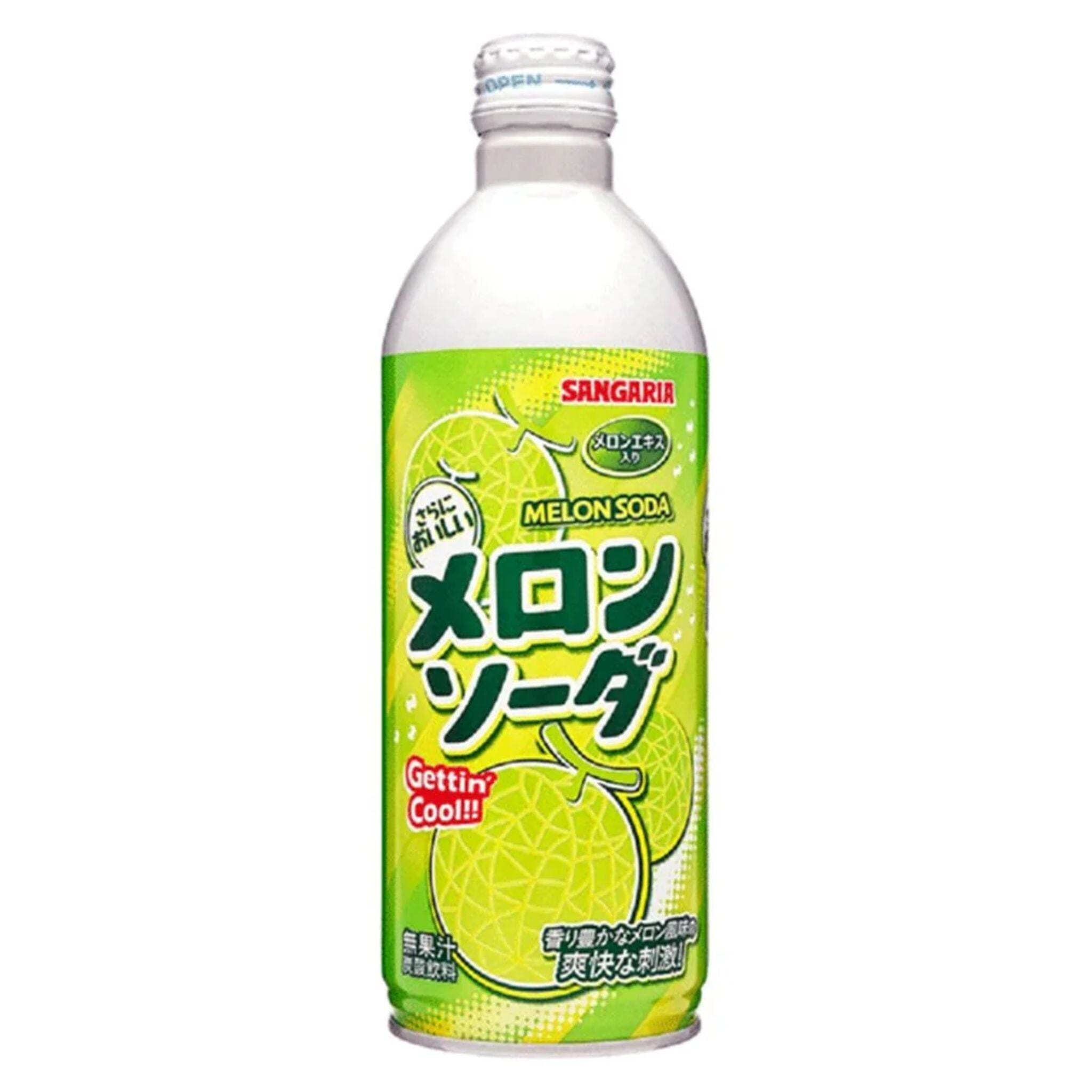 Sangaria Ramu Bottle Melon Soda, 16.91 Fl Oz