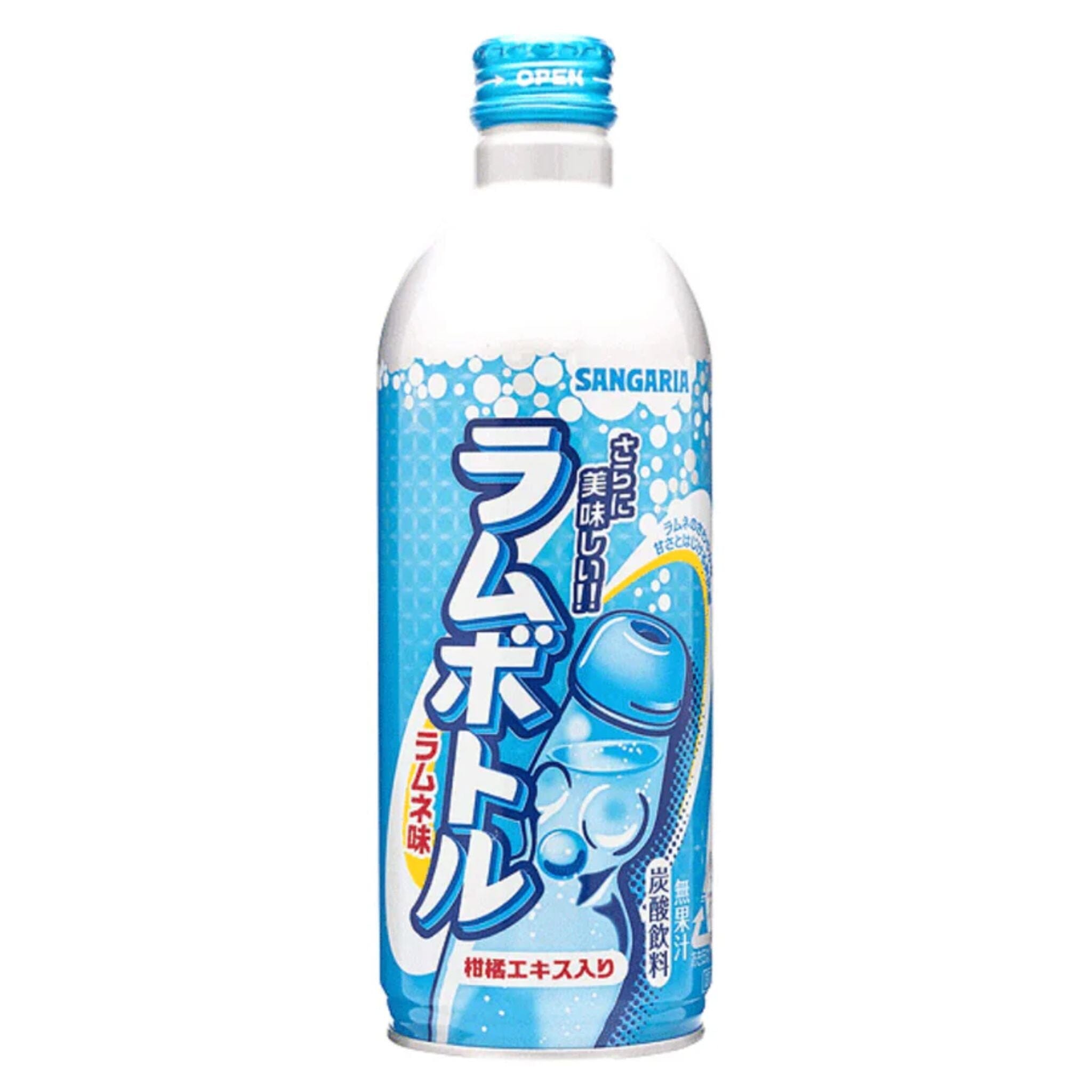 Sangaria Ramu Bottle Ramune Soda Original, 16.91 Fl Oz