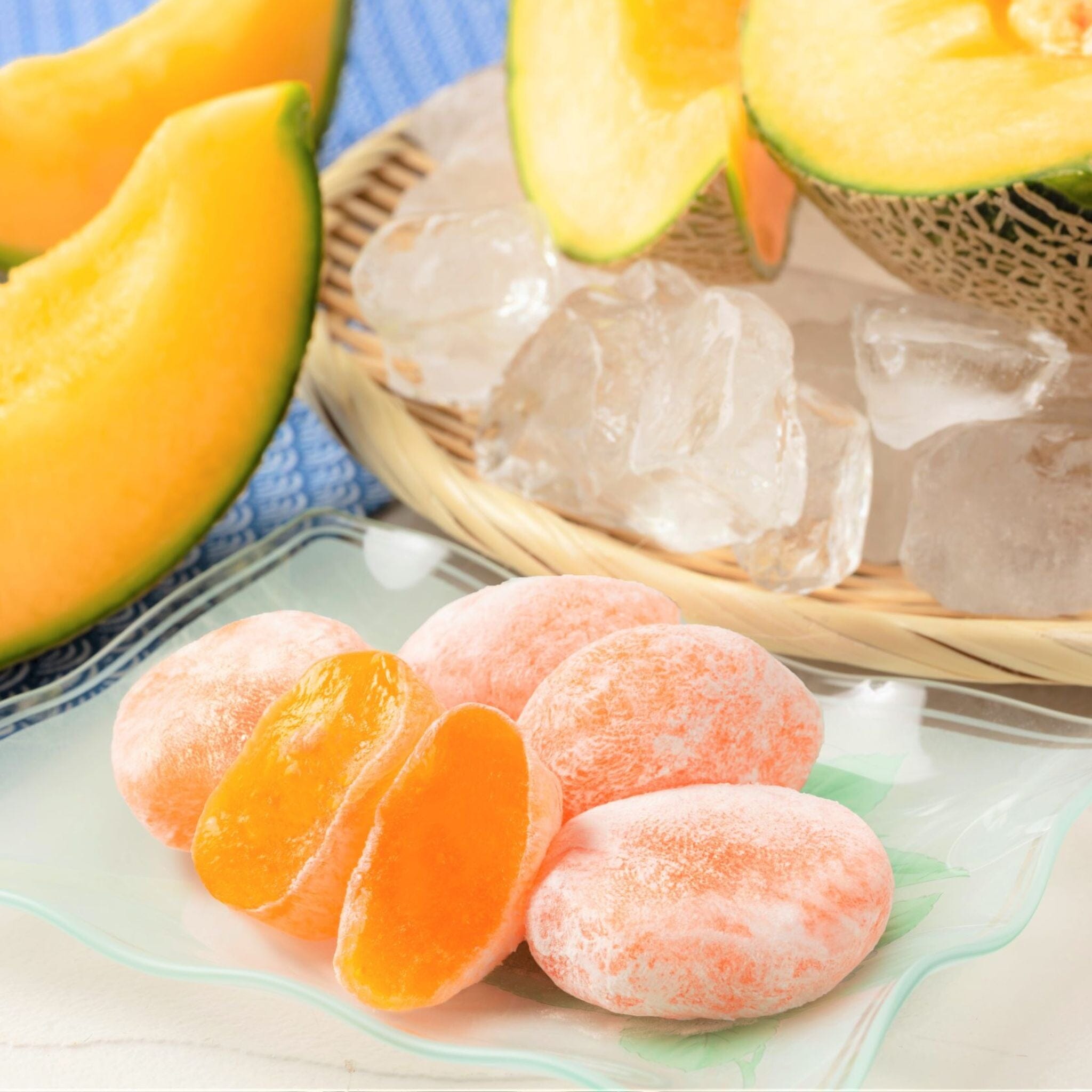 Seiki Japanese Mochi, Chilled Melon, 4.59 Ounce