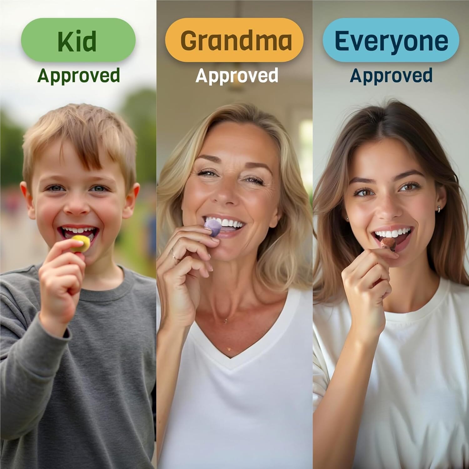 Snackathon Salt Water Taffy Assorted Mix – Flavor Variety, Bulk 2 LB Family Size, Soft & Chewy Gourmet Candy, Individually Wrapped Pieces