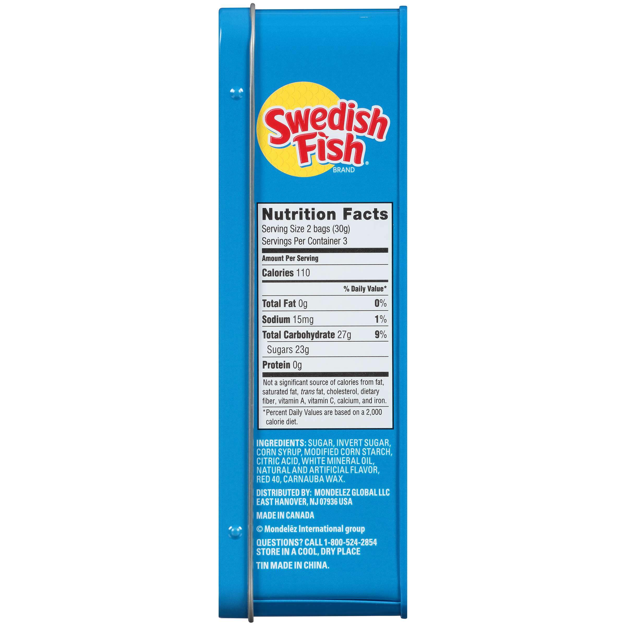 Sour Patch Kid's and Swedish Fish Holiday Heritage Tin