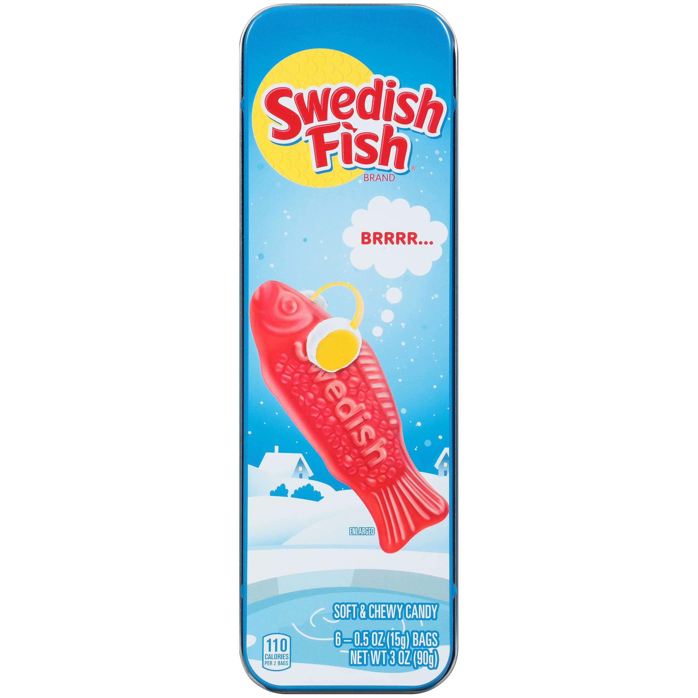 Sour Patch Kid's and Swedish Fish Holiday Heritage Tin