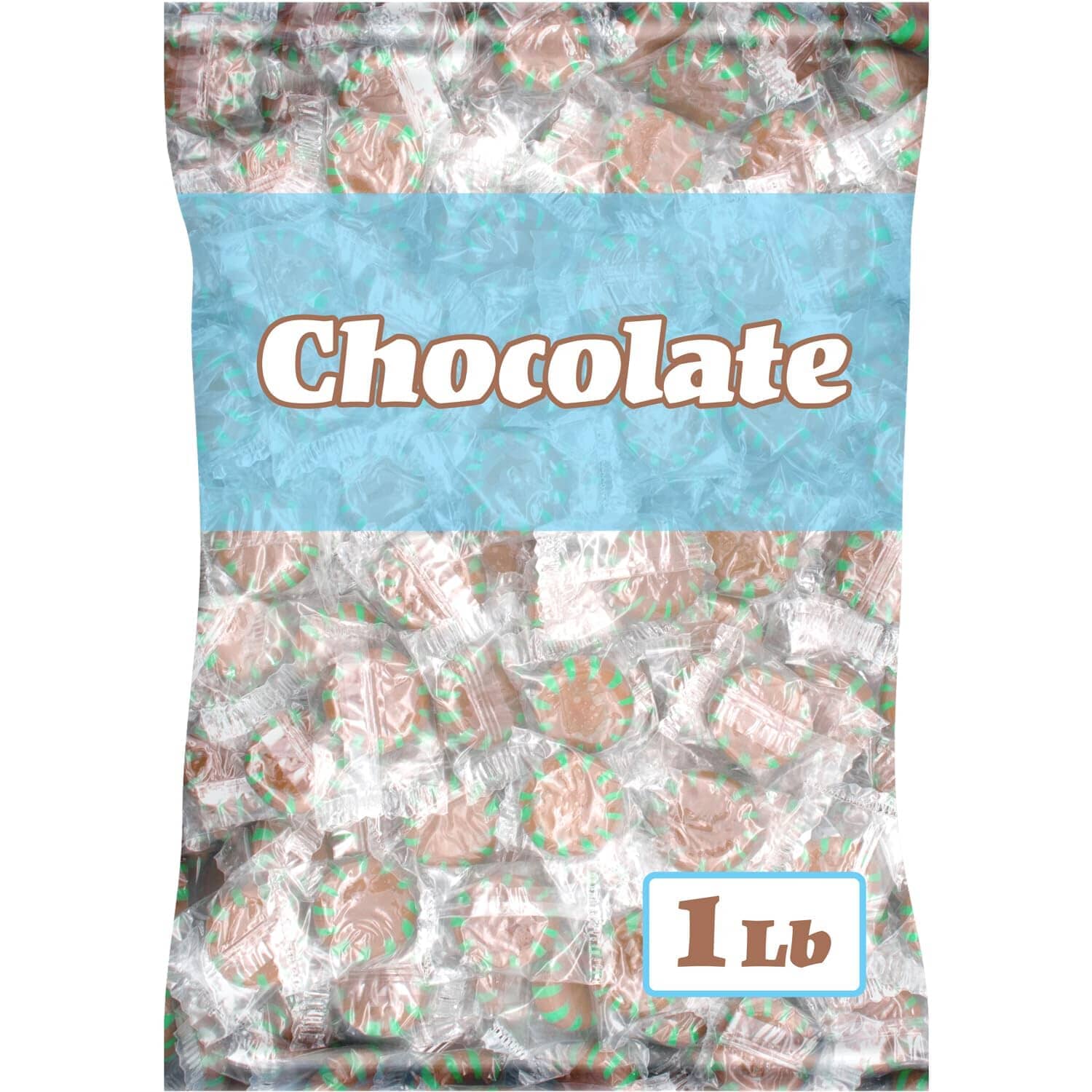 Starlight Peppermint Chocolate Candy, Individually Wrapped, 1 Pound Bag