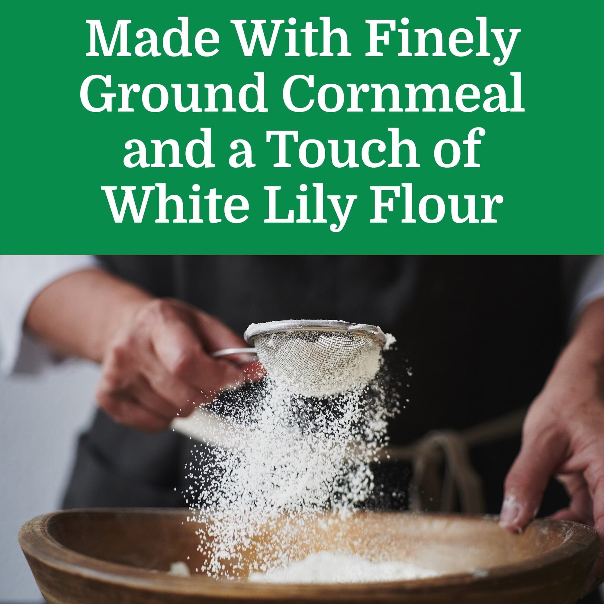 White Lily Self-Rising Buttermilk White Cornmeal Mix, 5 lb Bag