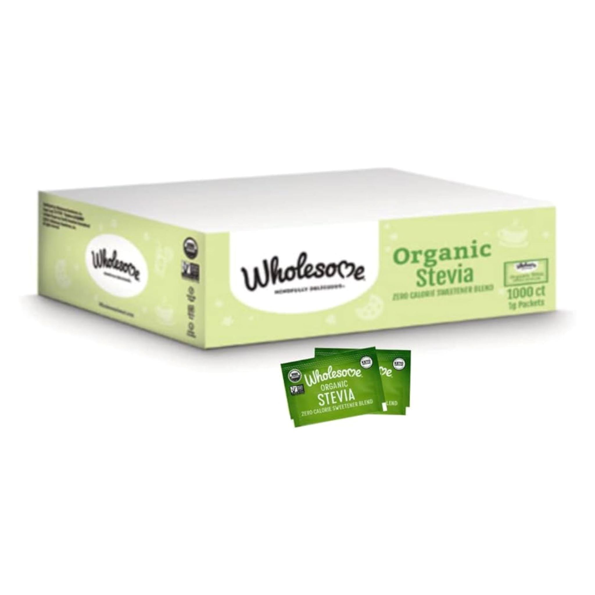 Wholesome Sweeteners, Organic Stevia, 1000 Count