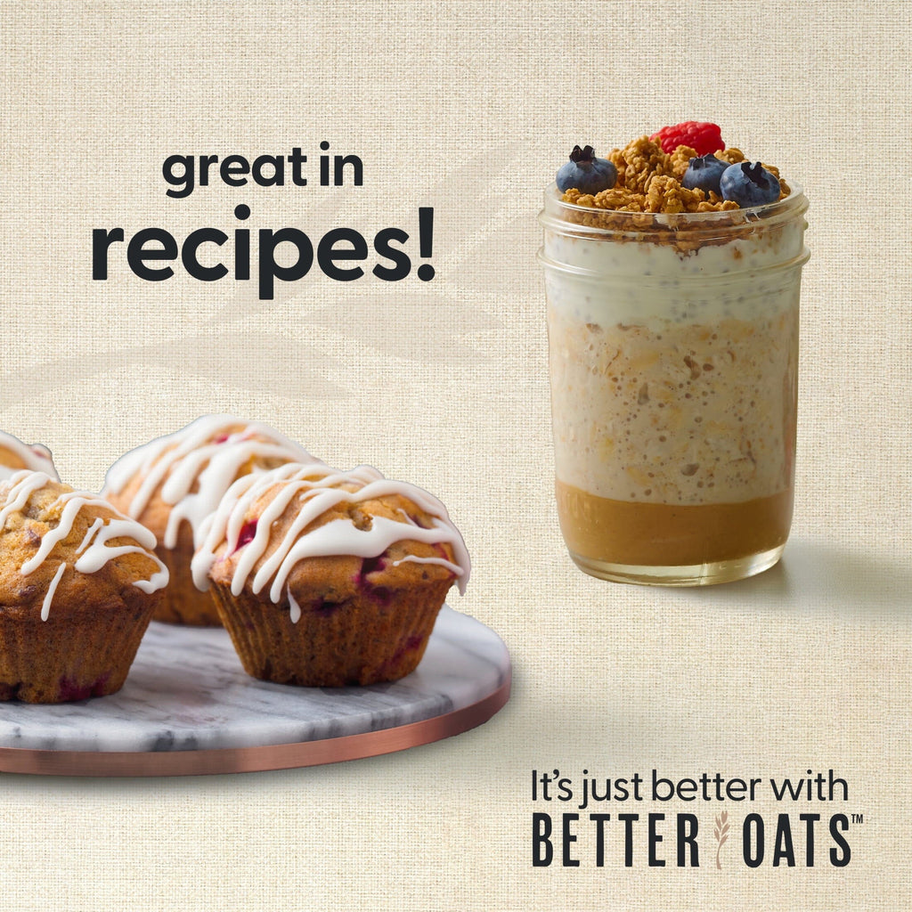 Better Oats 100 Calorie Apples and Cinnamon Oatmeal with Flax Seeds, 10 Instant Oatmeal Packets, 9.8 oz Pack