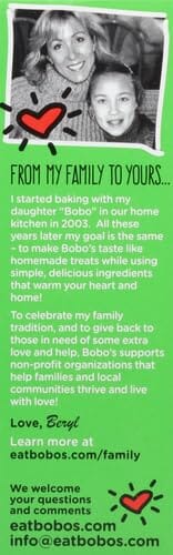 Bobo's Oat Bites, Coconut, 1.3 Ounce Bites (5ct Box)
