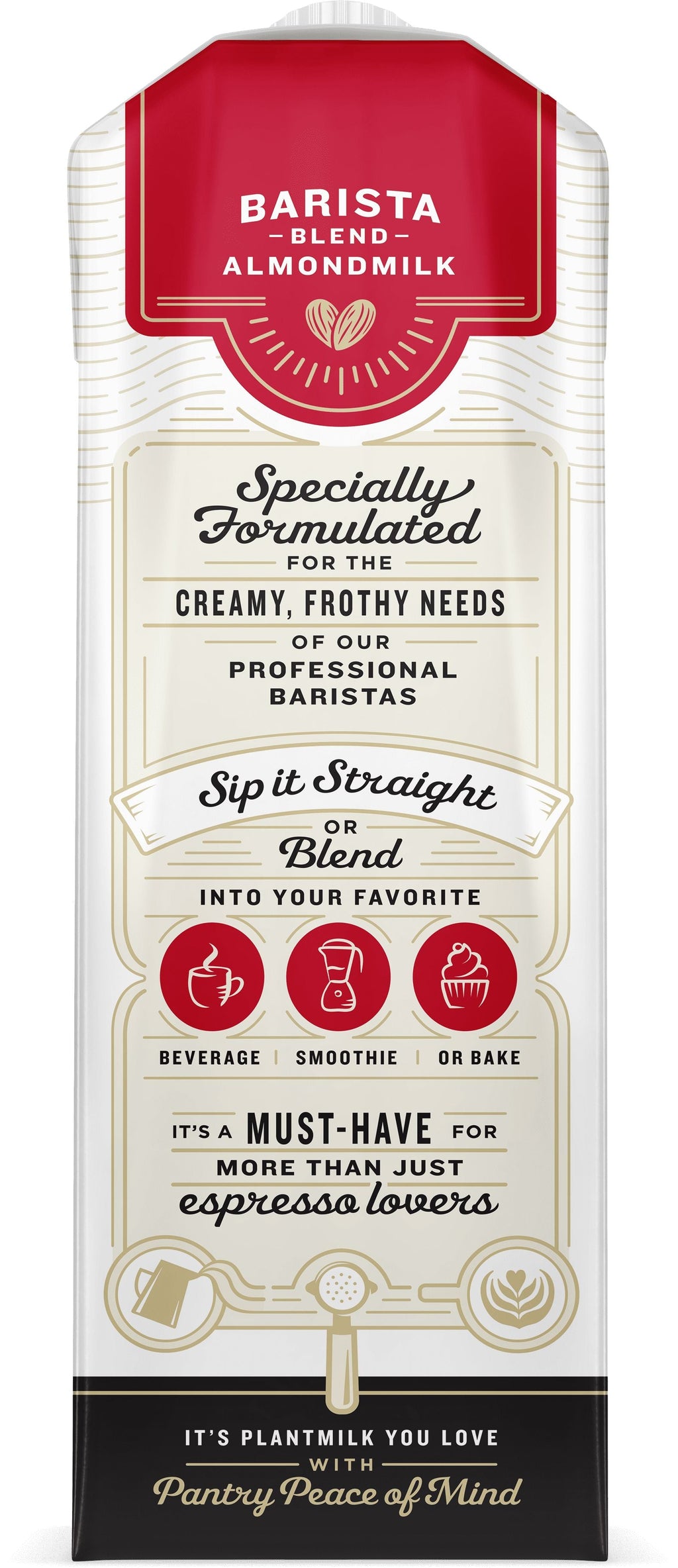 Califia Farms Original Barista Blend Almond Milk, Dairy-Free, 32 fl oz