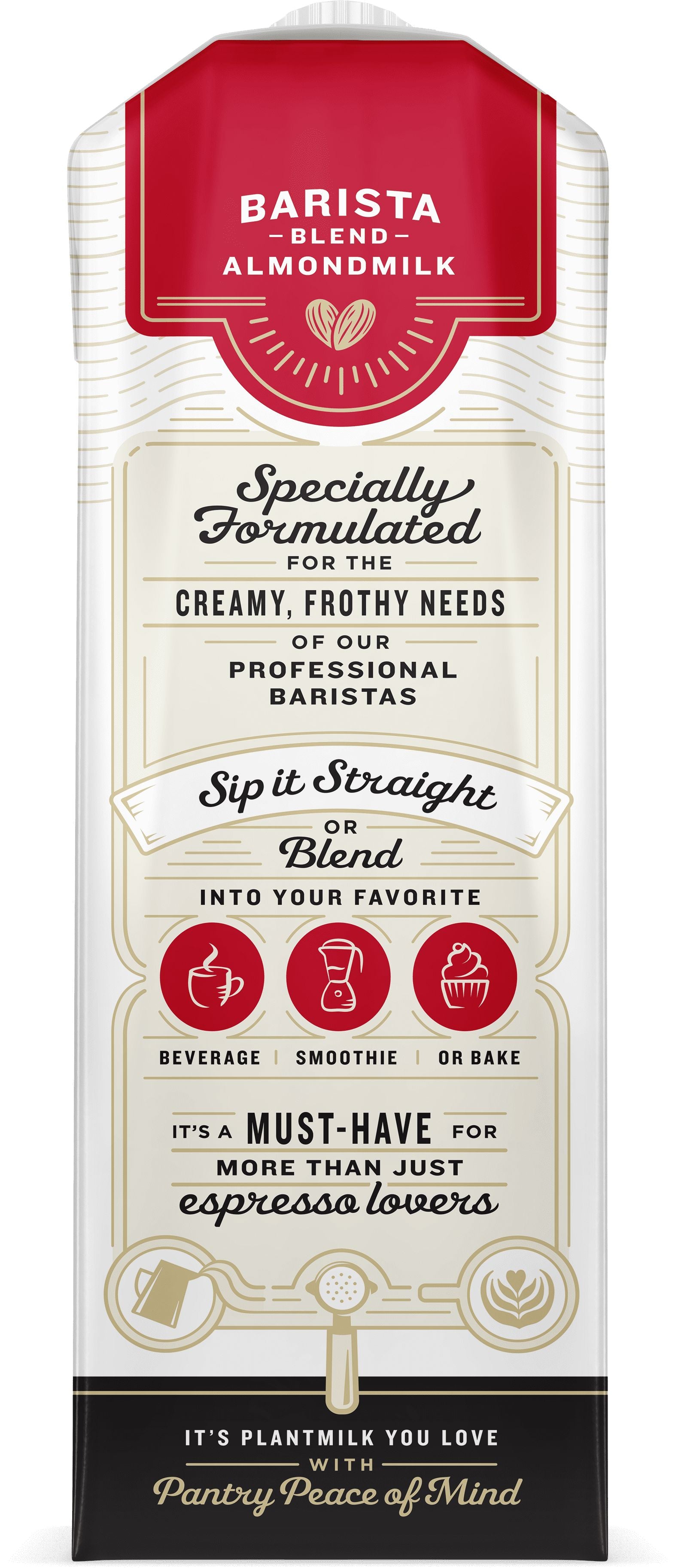 Califia Farms Original Barista Blend Almond Milk, Dairy-Free, 32 fl oz