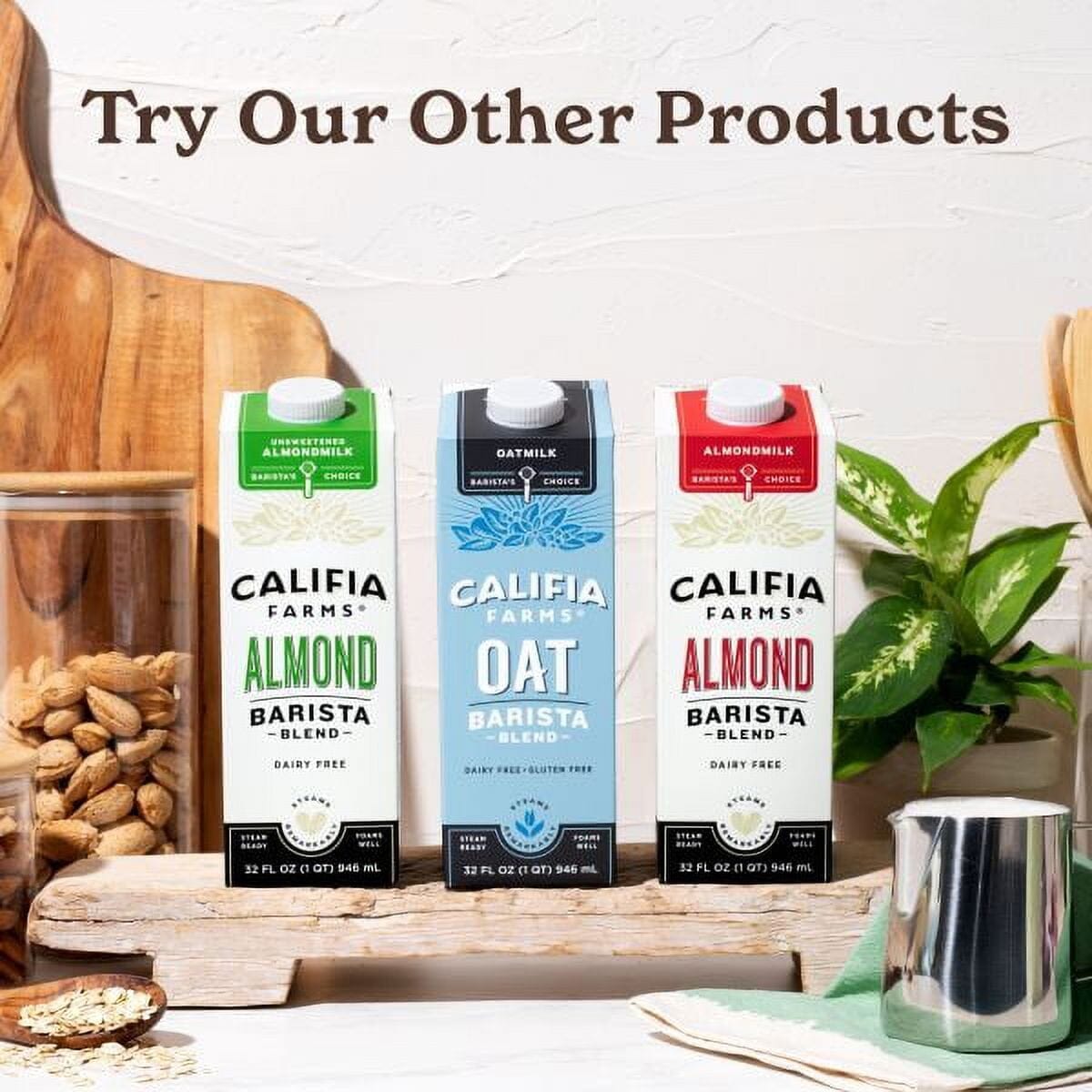 Califia Farms Original Barista Blend Almond Milk, Dairy-Free, 32 fl oz