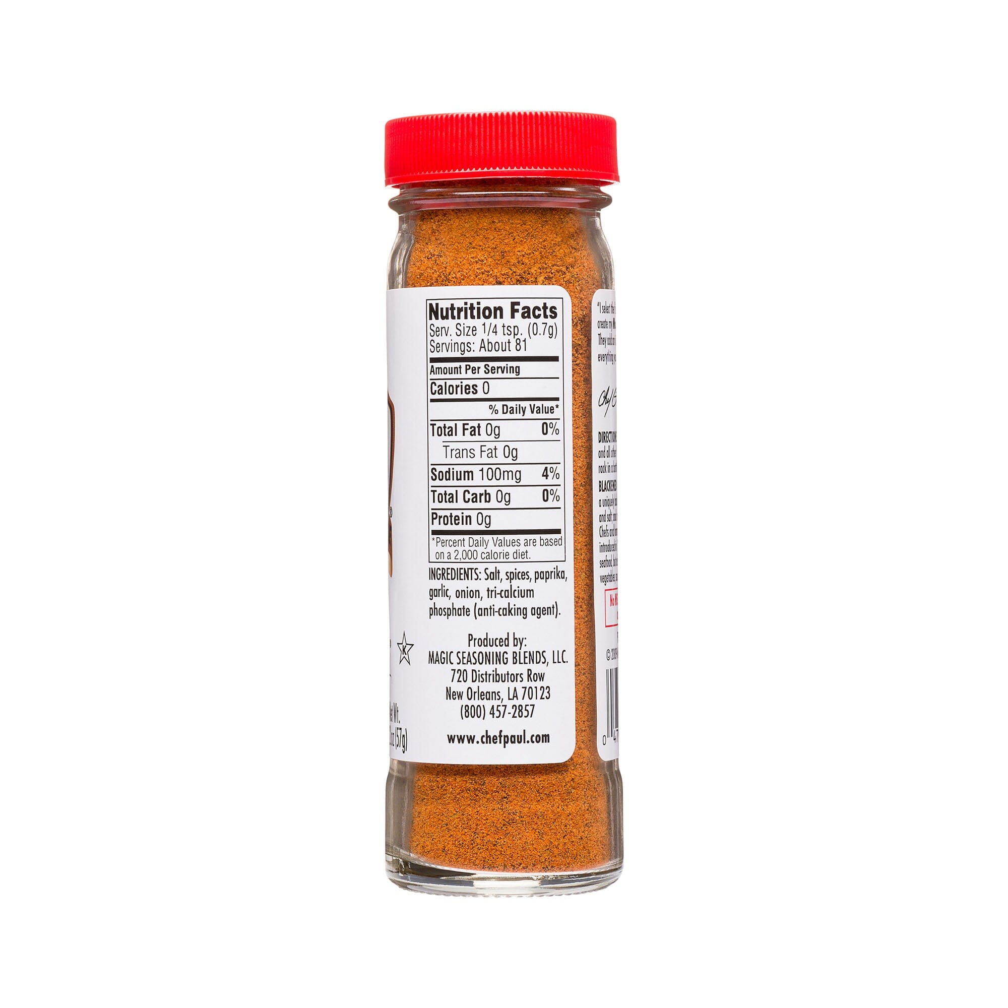 Chef Paul Prudhomme's Magic Seasoning Blends, Blackened Redfish Magic