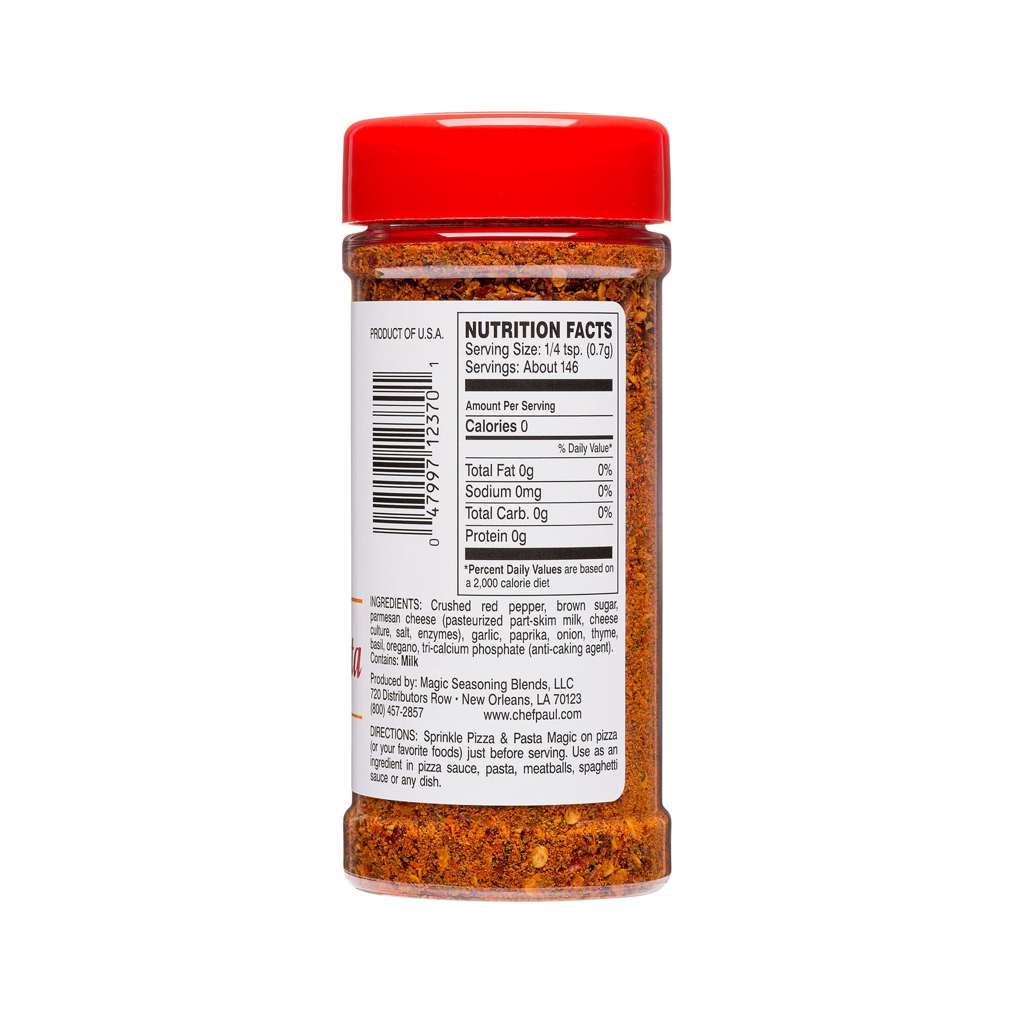 Chef Paul Prudhomme's Magic Seasoning Blends, Hot & Sweet Pizza & Pasta Magic®