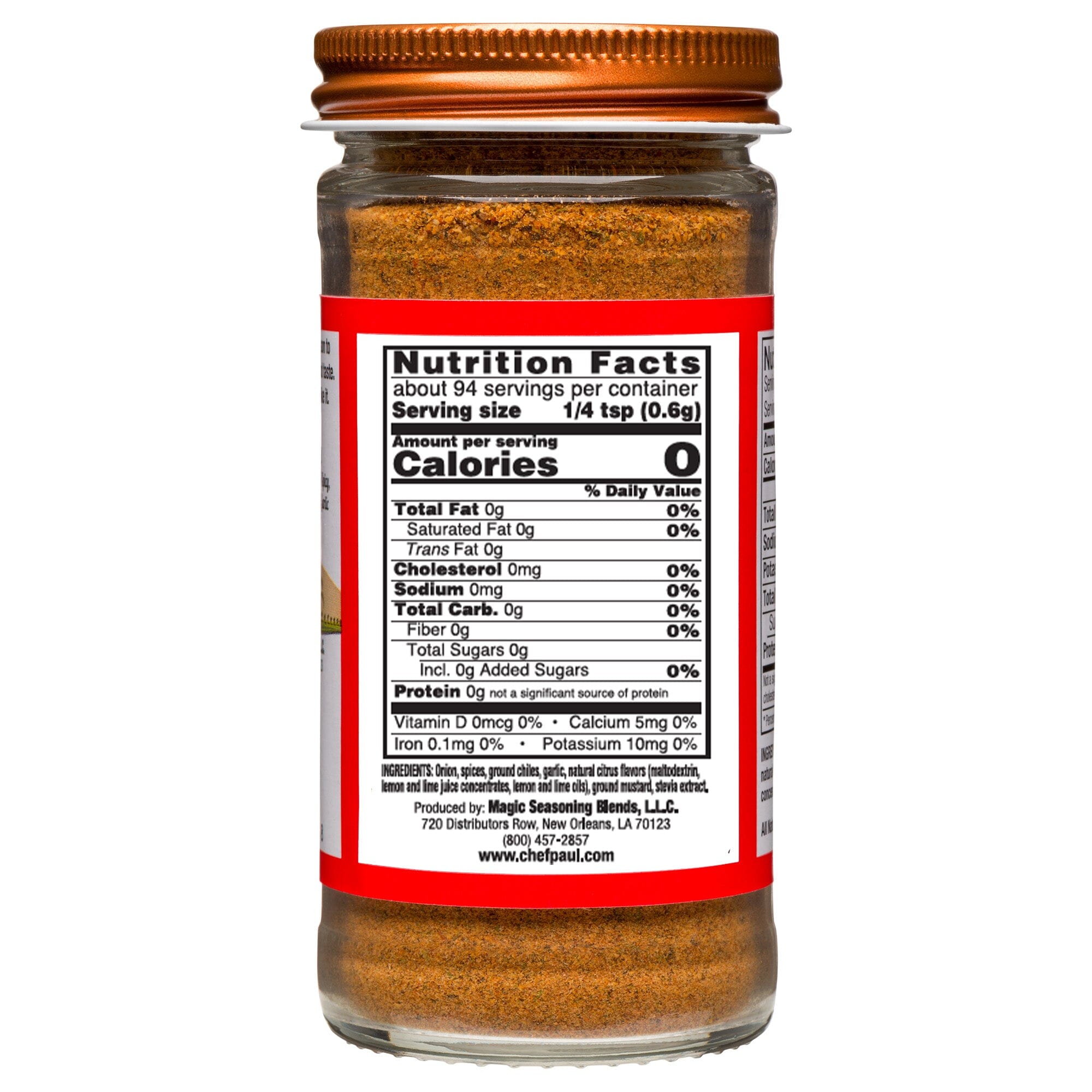 Chef Paul Prudhomme's Magic Seasoning Blends, Salt-Free Sugar-Free: Sweet & Spicy®