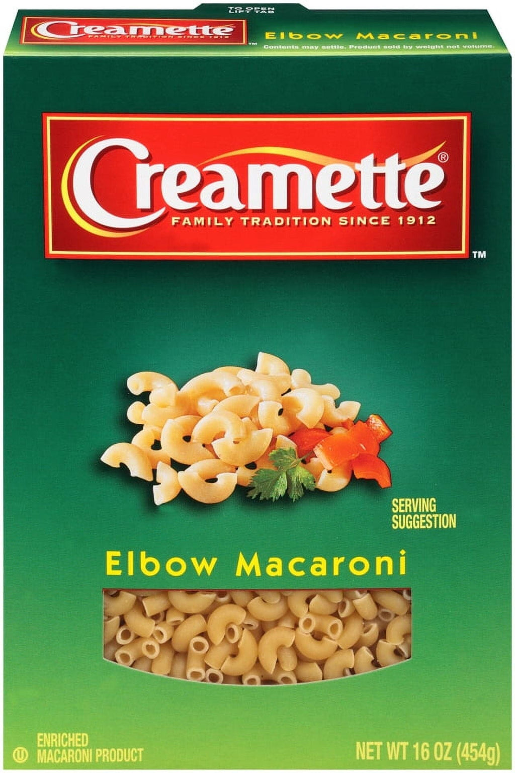 Creamette Small Elbow Macaroni Pasta, 16-Ounce Box