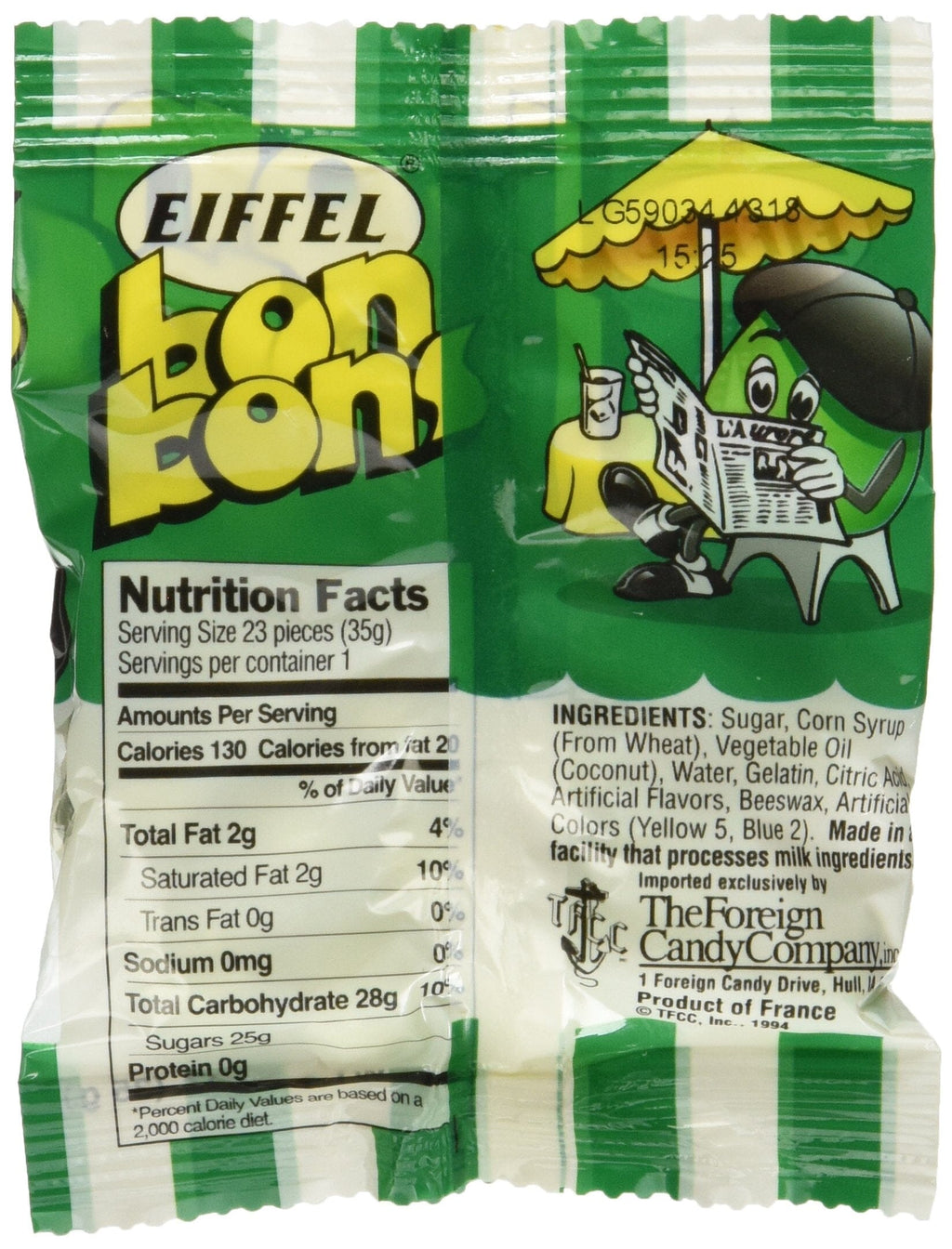 Eiffel Bon Bons, Apple, 4 Ounce