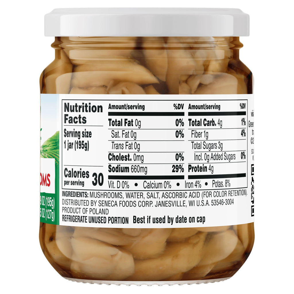 Green Giant Sliced Mushrooms 4.5 Ounce