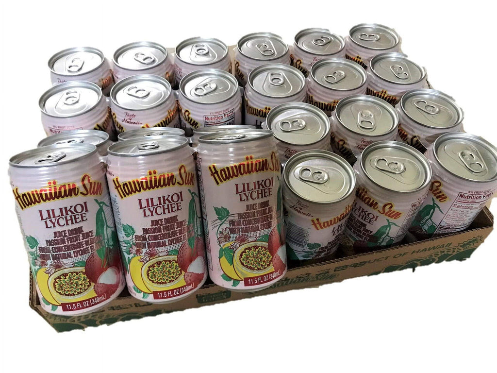 Hawaiian Sun Lilikoi Lychee 11.5 Oz 6pk