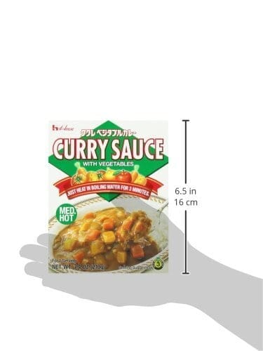House Curry Sauce with Vegetables - Medium Hot 7.4 Oz