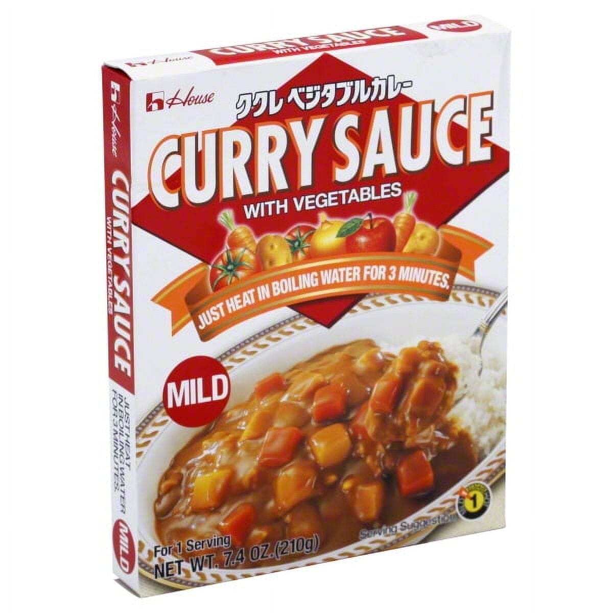 House Foods House Curry Sauce, 7.4 Ounce