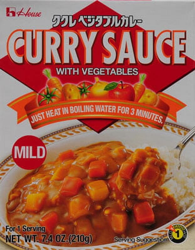 House Foods House Curry Sauce, 7.4 Ounce