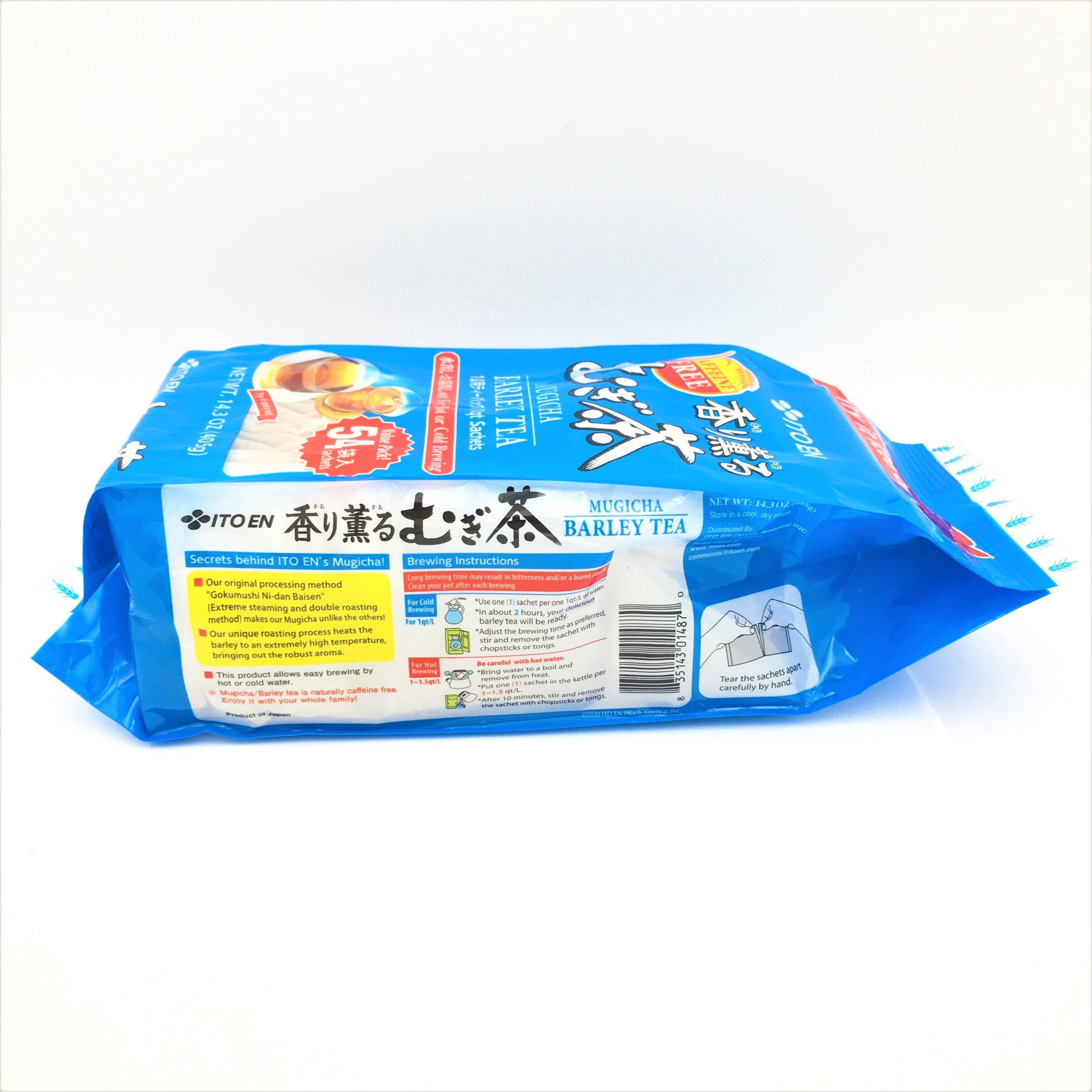 ITO EN Kaori Kaoru Mugicha Barley Tea 15.2 Ouce, 54 Teabags