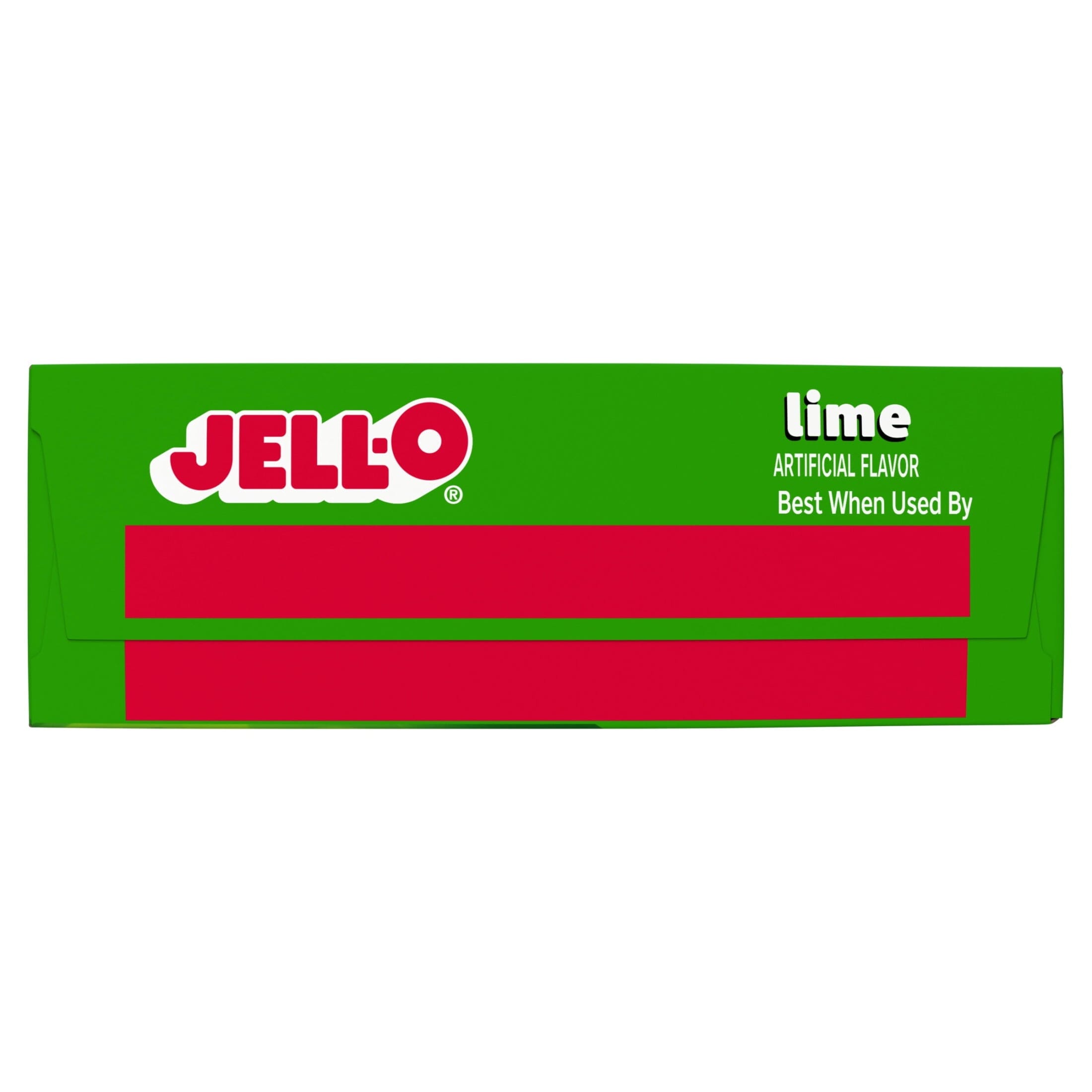 Jell-O Lime Gelatin Dessert Mix, 3 oz Box