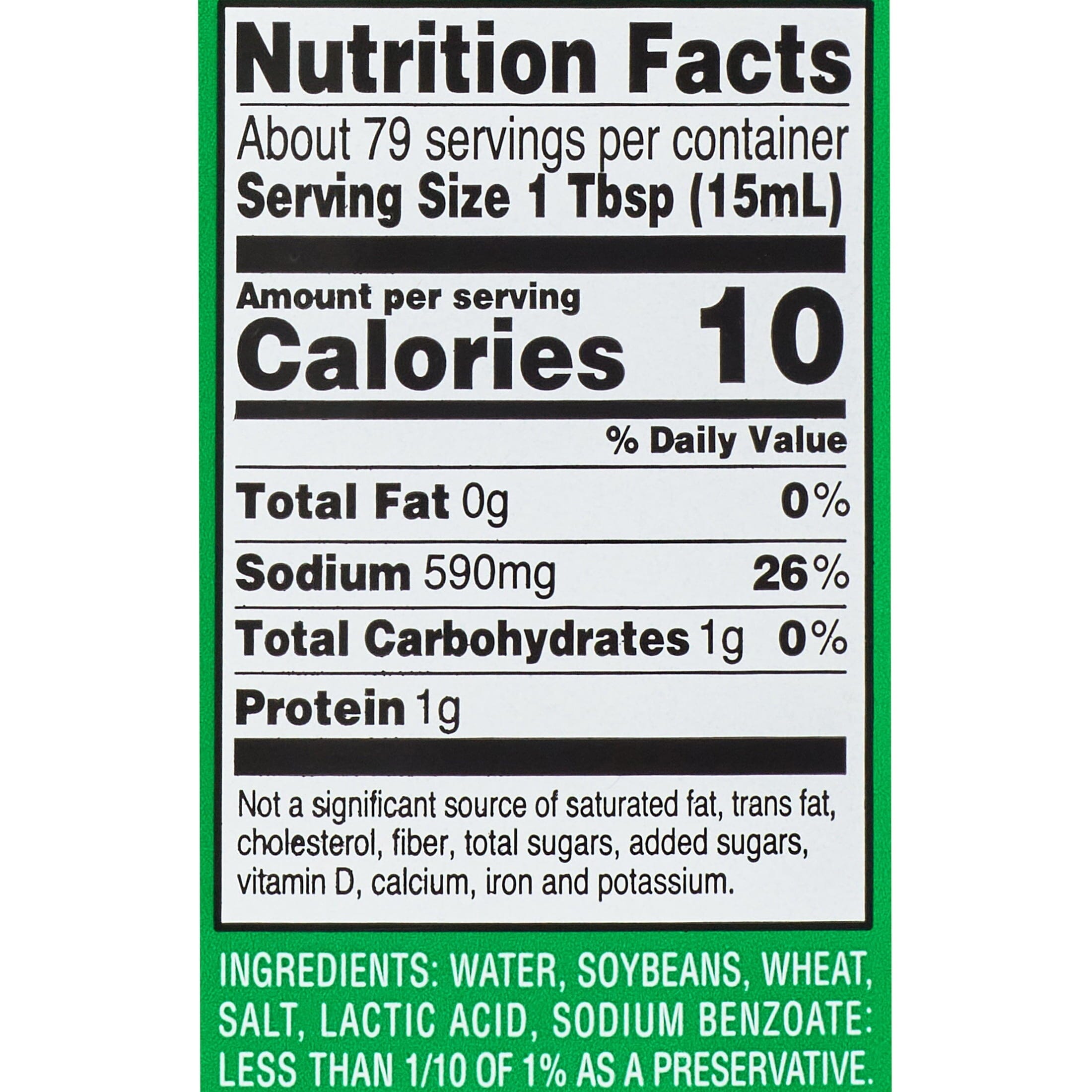 Kikkoman Less Sodium Soy Sauce, 40 oz