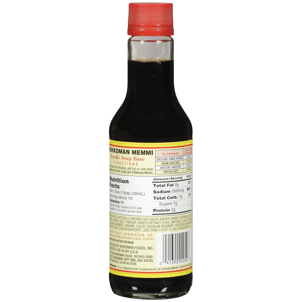 Kikkoman Noodle Soup Base Memmi, 10 fl oz