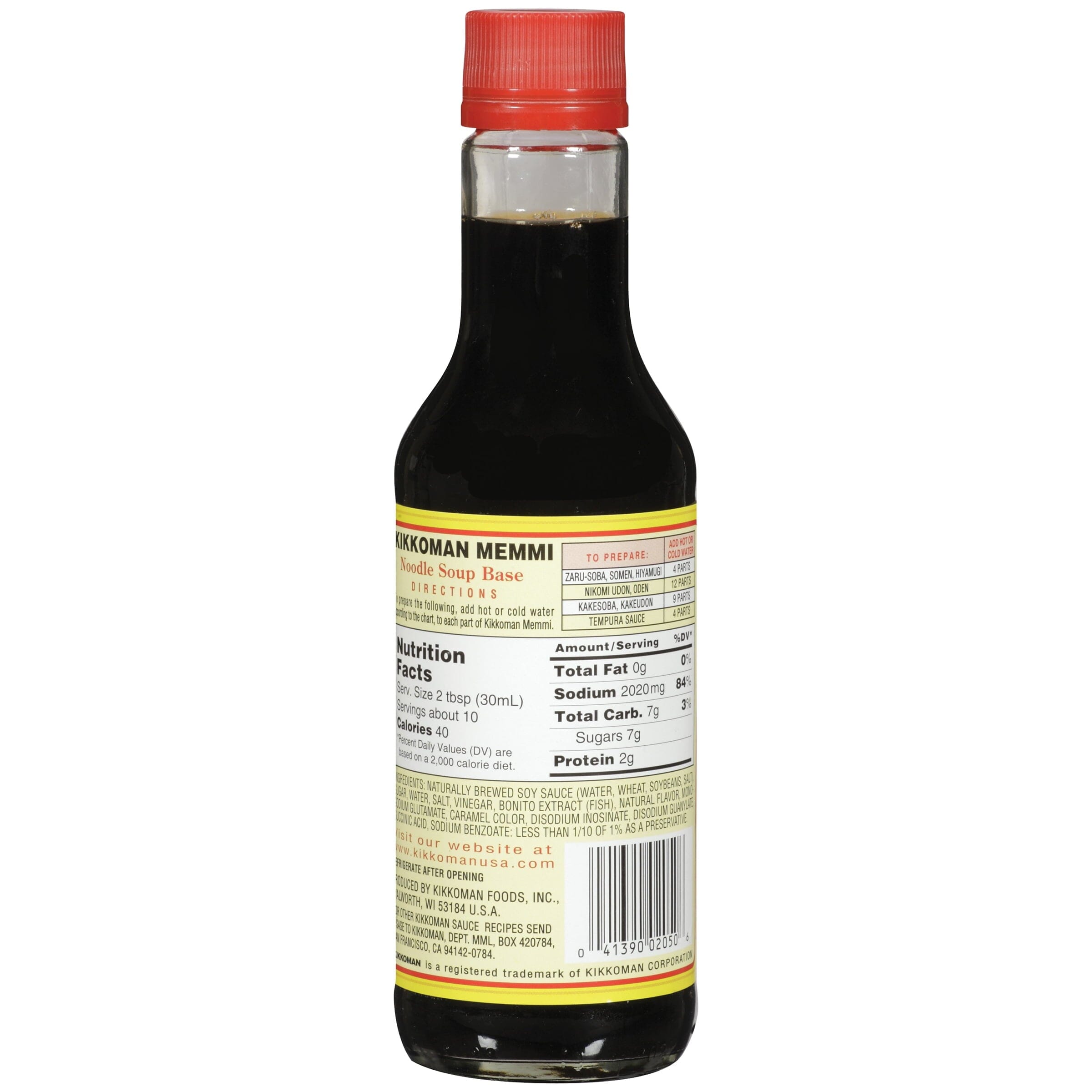 Kikkoman Noodle Soup Base Memmi, 10 fl oz