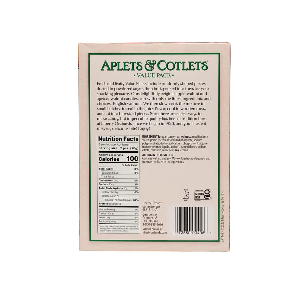 Liberty Orchards Aplets & Cotlets Value Pack, 8 Ounce