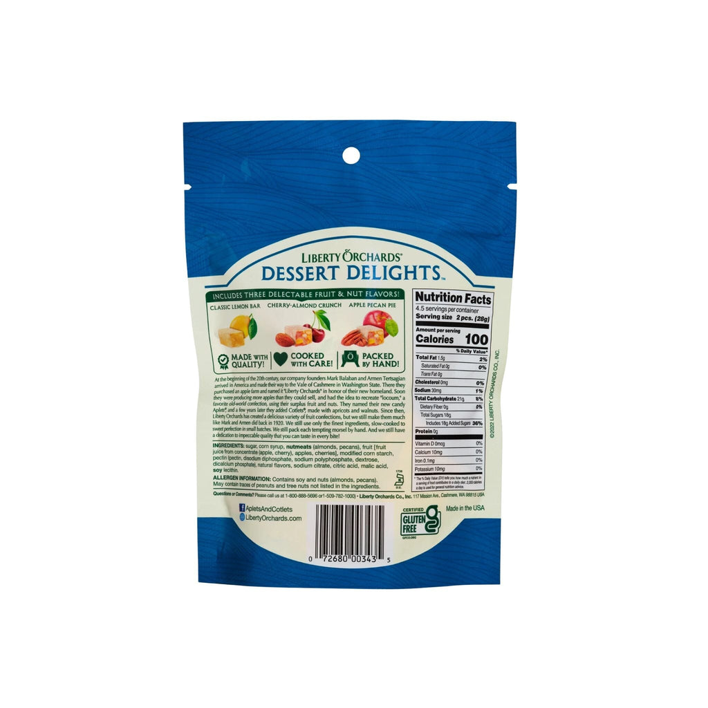 Liberty Orchards Dessert Delights, 4.5 Ounce
