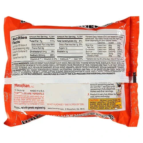 Maruchan Ramen, Chicken, 3-Ounce Packages