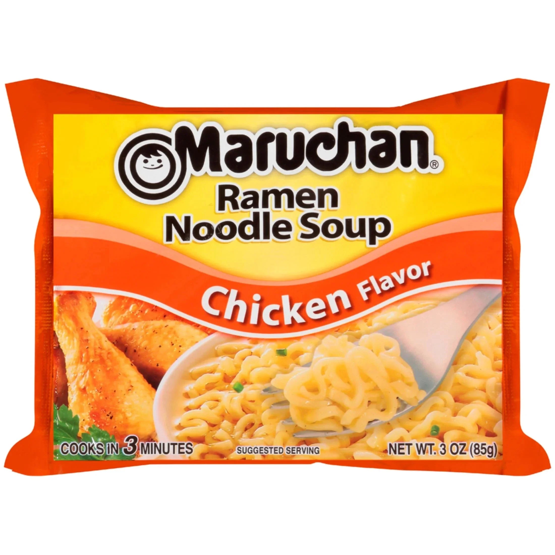 Maruchan Ramen, Chicken, 3-Ounce Packages