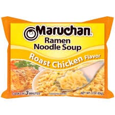 Maruchan Ramen, Roast Chicken, 3-Ounce Packages