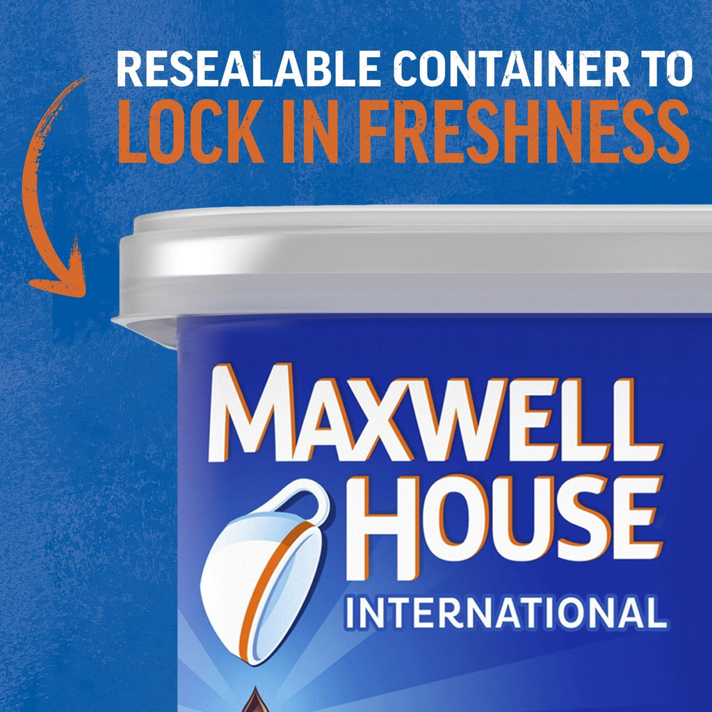 Maxwell House International Sugar Free Suisse Mocha Cafe Beverage Mix 4.1 Oz