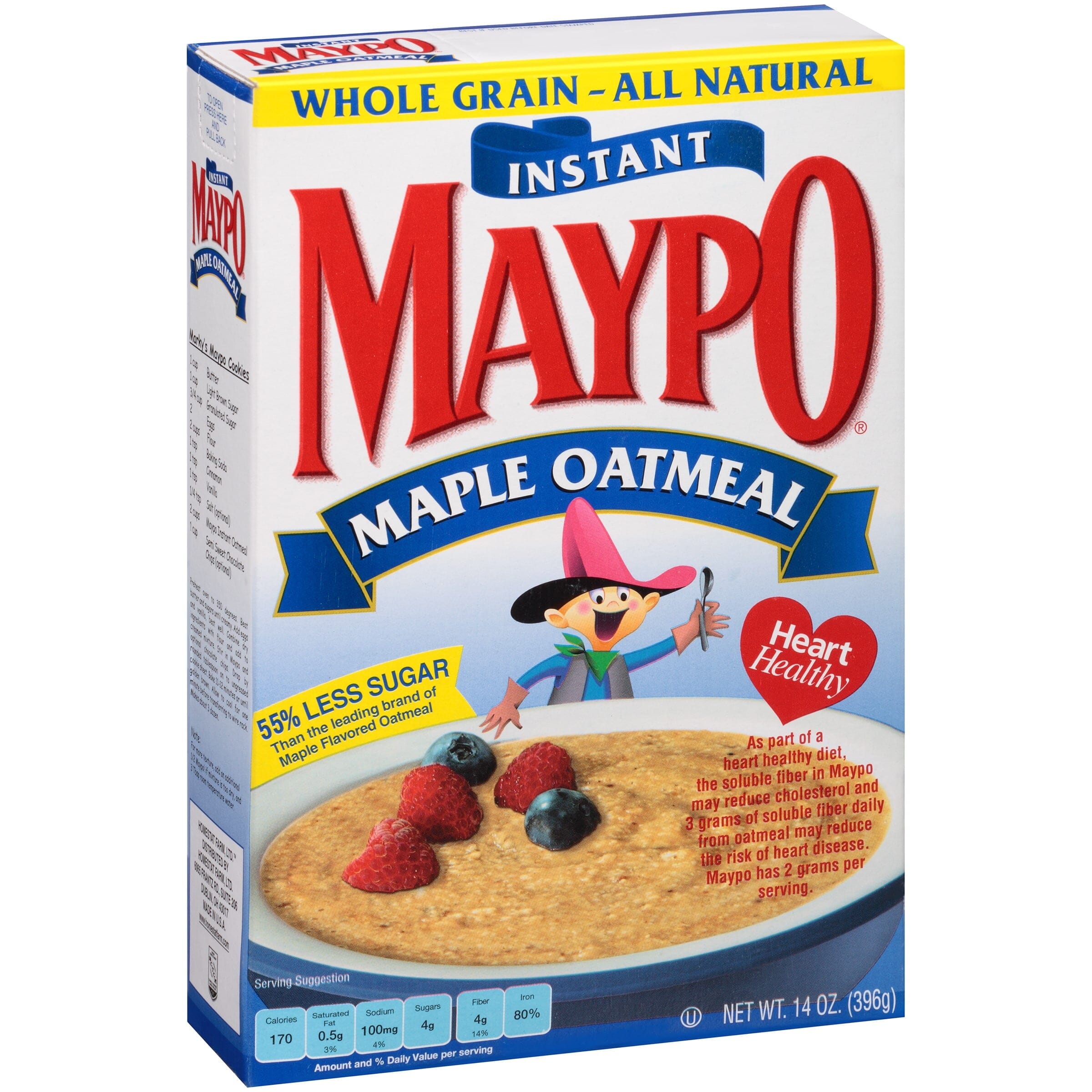 Maypo Instant Maple Oatmeal, 14 Ounce