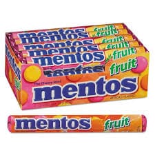 Mentos Rolls, Mixed Fruit, 1.32 Ounce