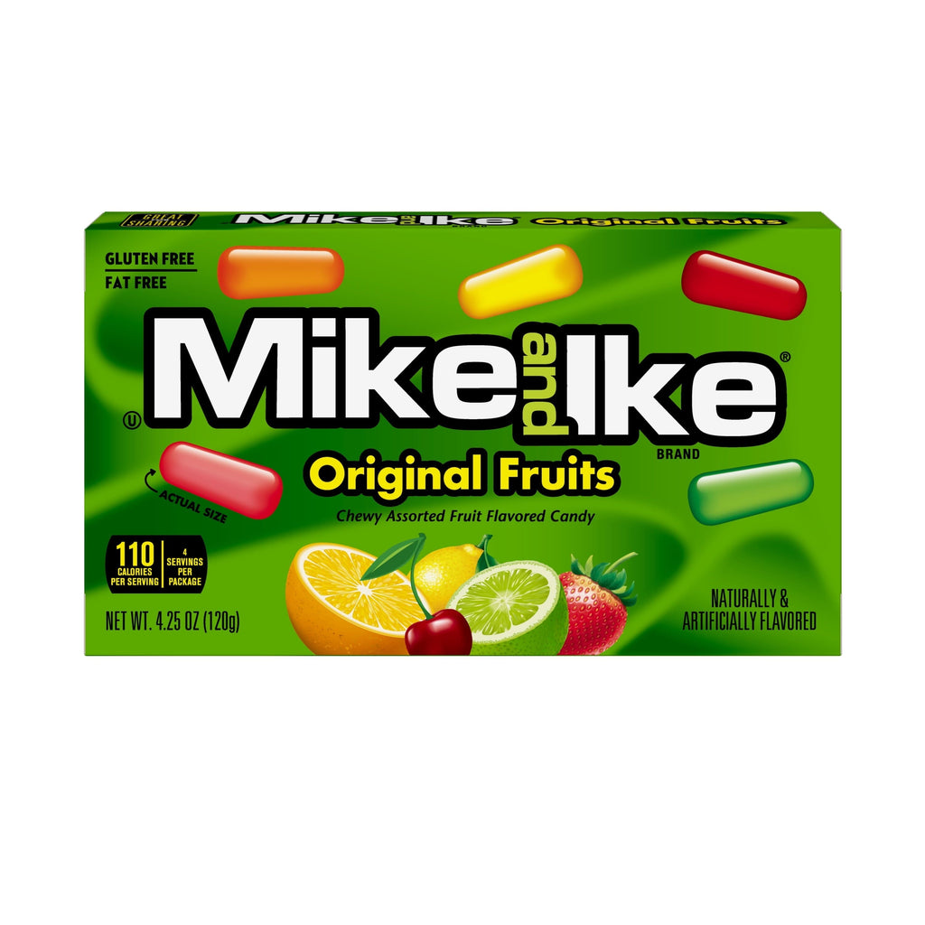 Mike and Ike Chewy Candy, Original Fruits, 4.25 Ounce