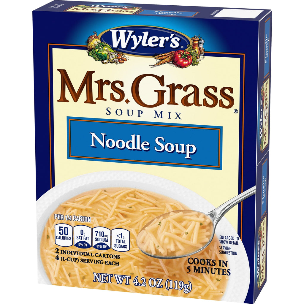 Mrs. Grass Noodle Soup Mix, 2 ct Pack, 4.2 Ounce