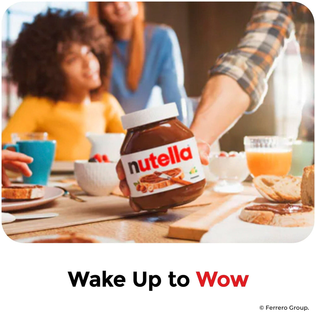 Nutella Hazelnut Spread with Cocoa, 0.8 oz Mini Glass Jar