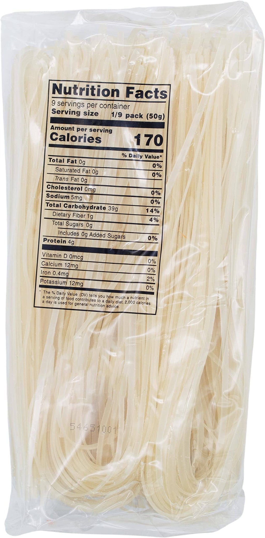 Snackathon Pad Thai Rice Stick Noodles, 3mm Width, Pack of 1 (16 Ounce Bag)