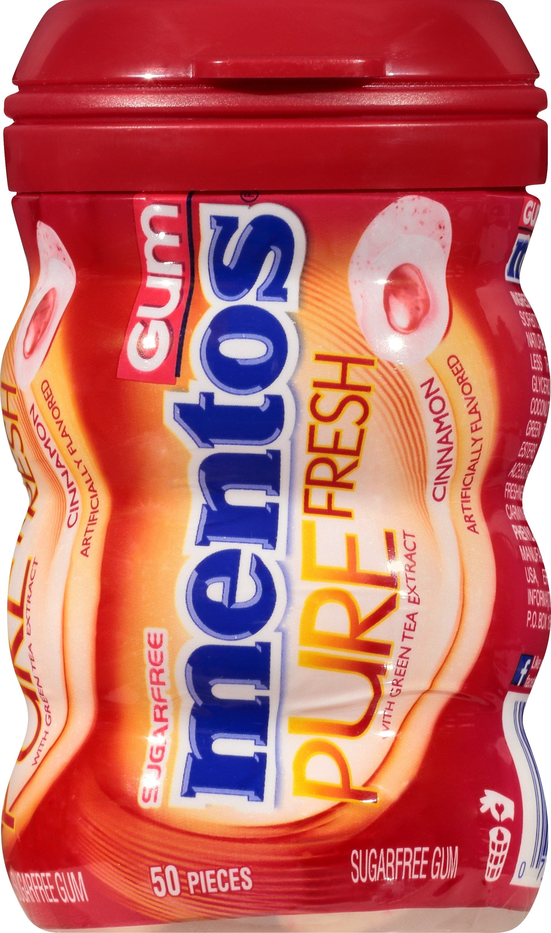 Perfetti Van Melle Mentos Pure Fresh Gum, 50 each