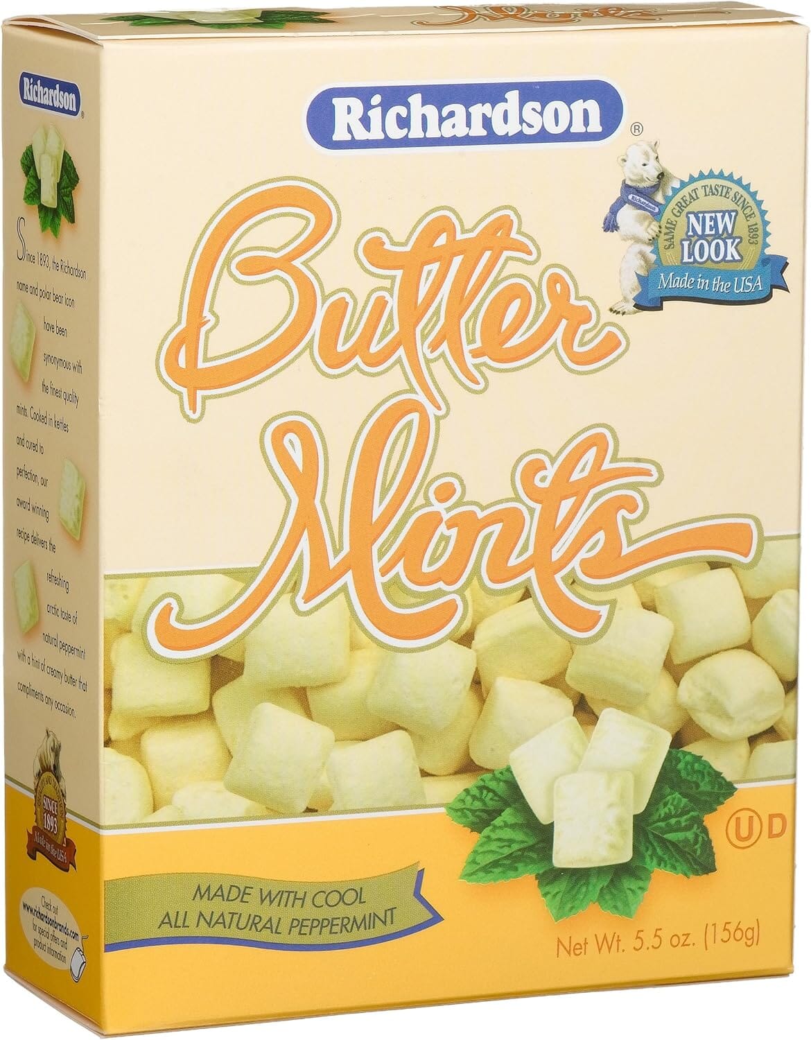Richardson Butter Mints, 5.5 Ounce