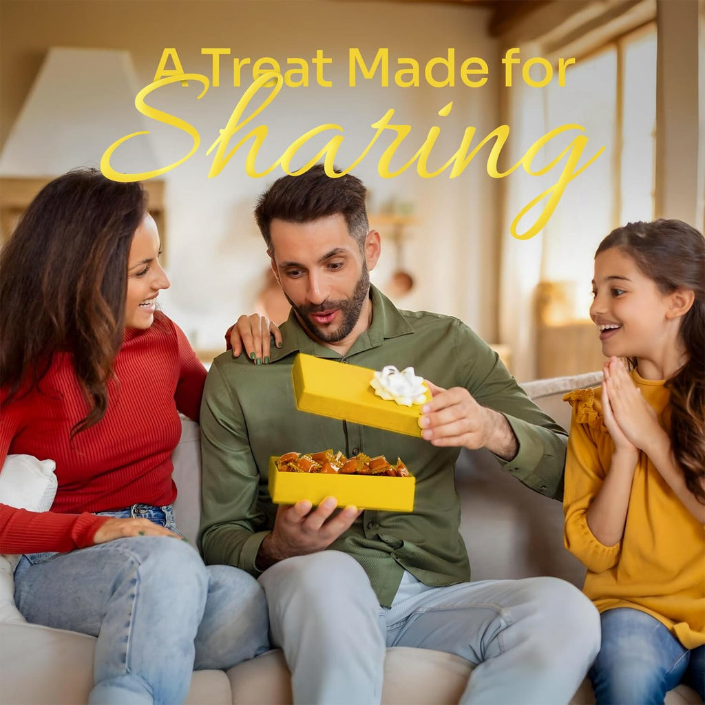 Snackathon Butterscotch Hard Discs Candy – Individually Wrapped Bulk Bags, 4 Pound