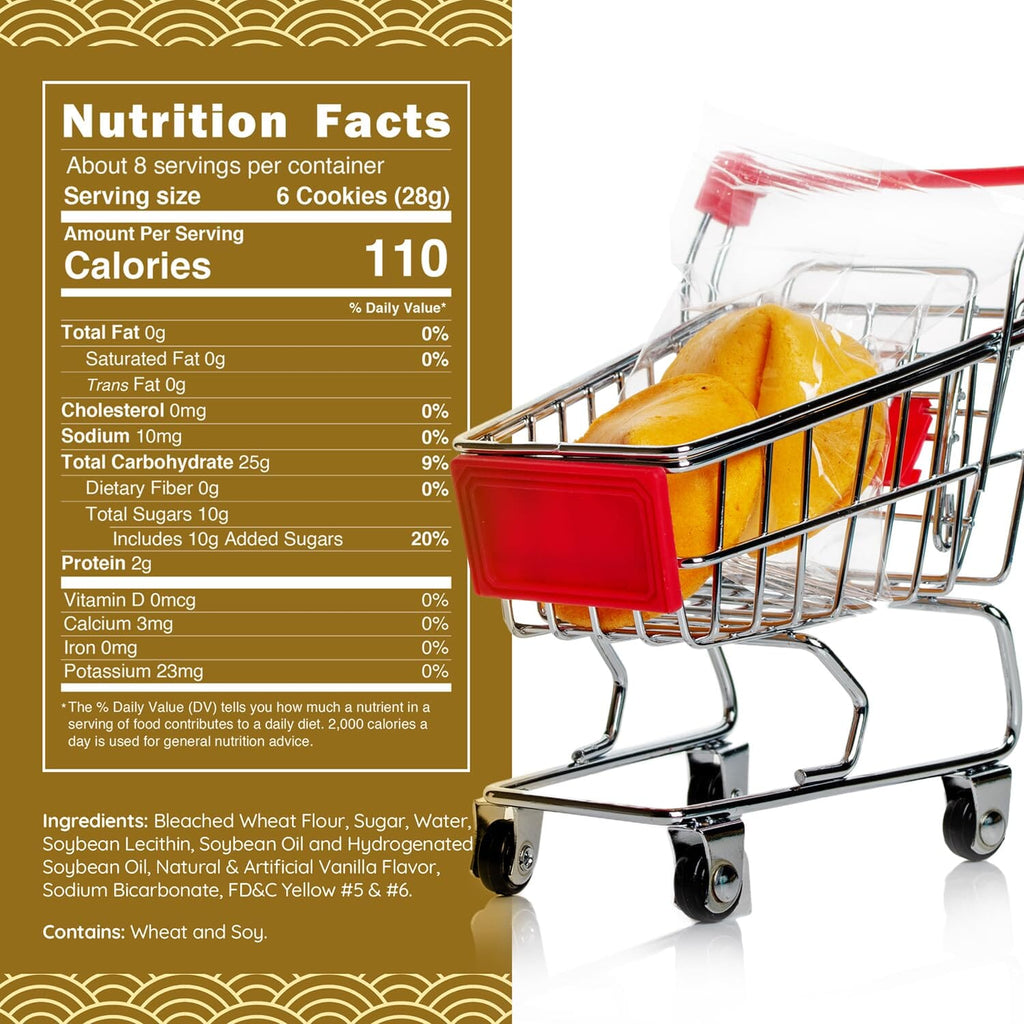 Snackathon Fortune Cookies, Individually Wrapped, Bulk Pack, Premium USA Made