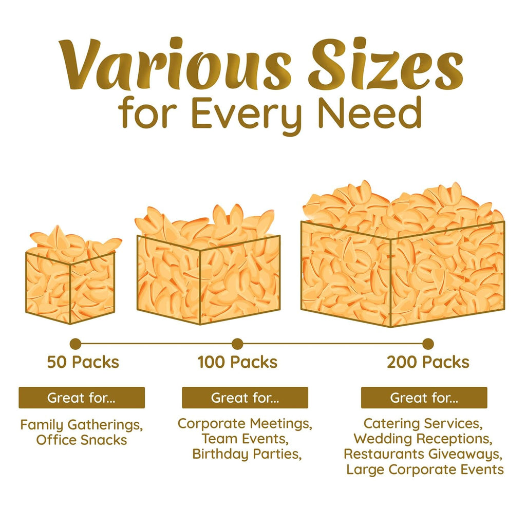 Snackathon Fortune Cookies, Individually Wrapped, Bulk Pack, Premium USA Made