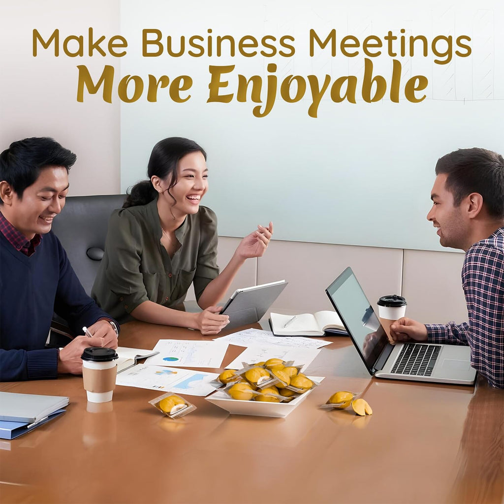 Snackathon Fortune Cookies, Individually Wrapped, Bulk Pack, Premium USA Made