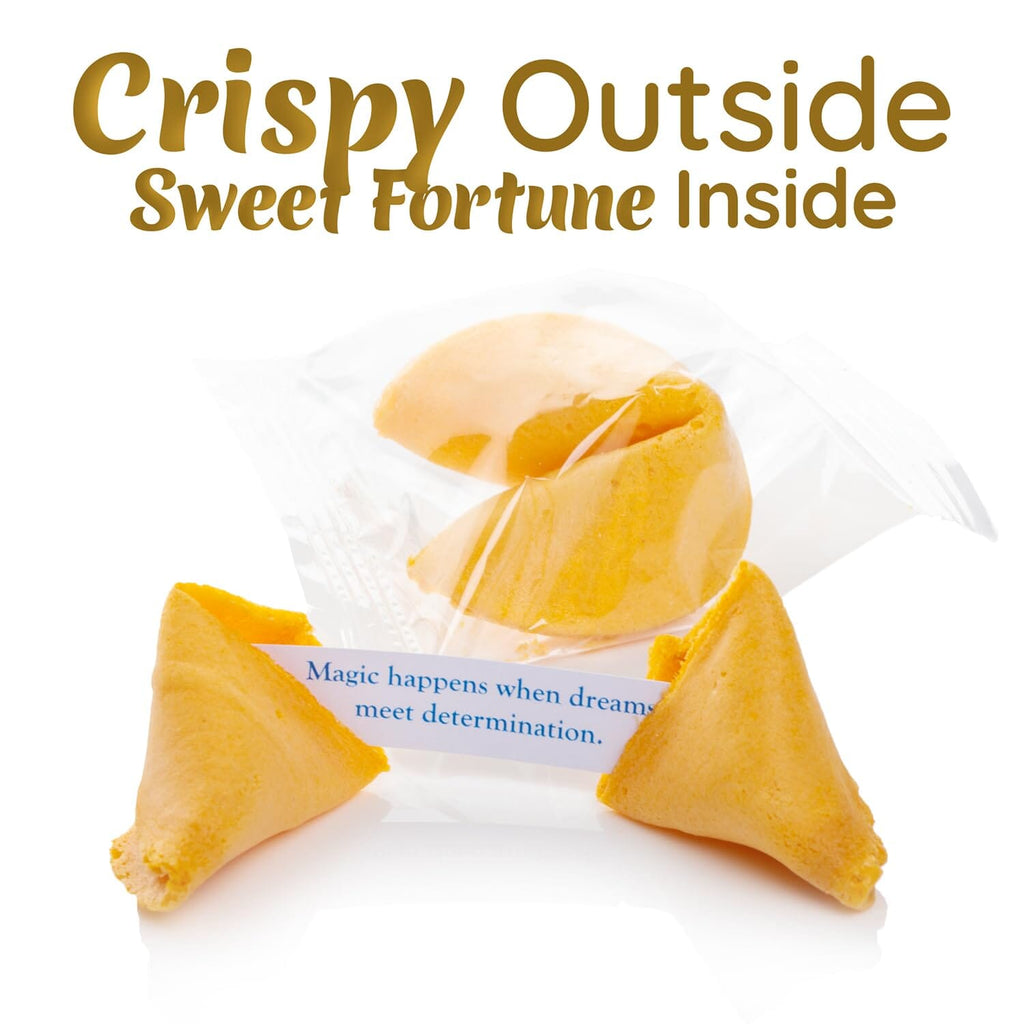 Snackathon Fortune Cookies, Individually Wrapped, Bulk Pack, Premium USA Made