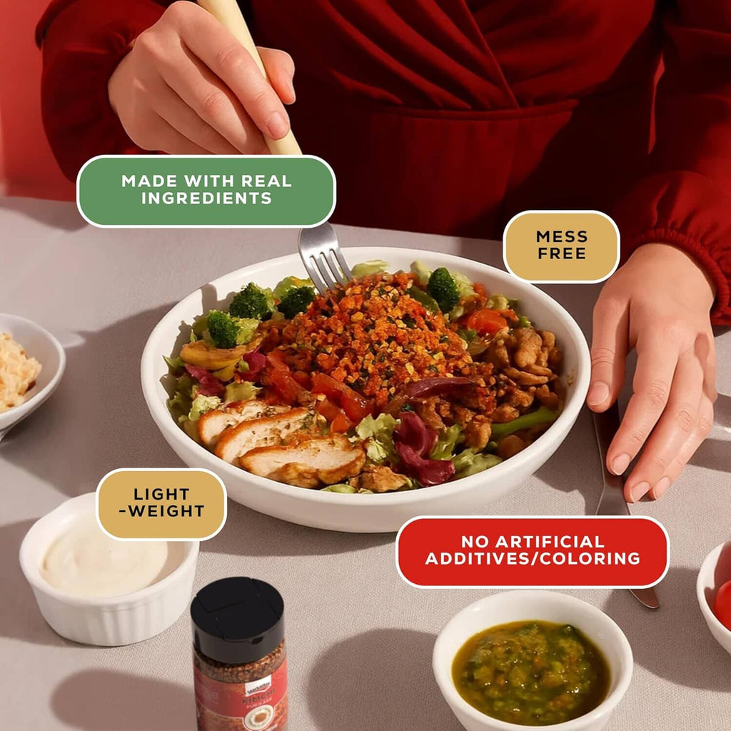 Snackathon Furikake Rice Seasoning, 3-Flavor Bundle (Nori Komi, Katsuo Fumi, Kimchi Flavored)